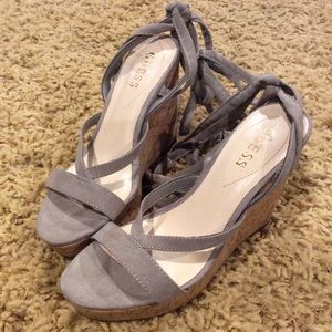 Guess wedge shoes